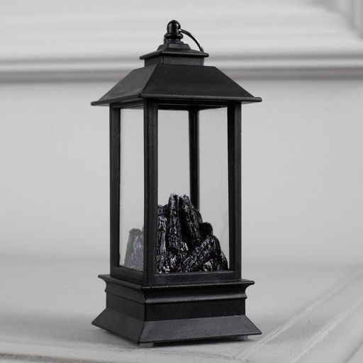 Светодиодная фигура «Камин» 5×13×5 см, пластик, батарейки AG13×3 (в комплекте), свечение красное
