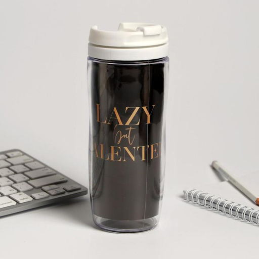 Подарочный набор My Black mood, ежедневник, термостакан - Artfox фото 3