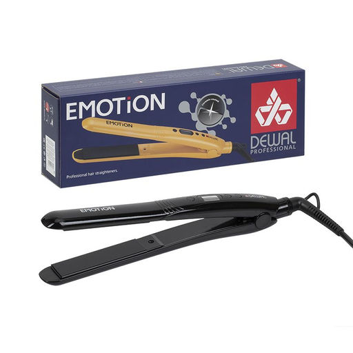 Dewal Щипцы для выпрямления волос / Emotion 03-401 Black, 39 Вт, черный фото 5