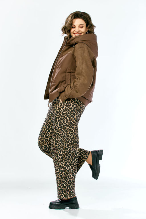 Куртка SHETTI 2212 кэмел  фото 7