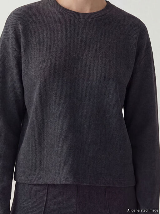 Bisiklet Yaka Kad?n Sweatshirt