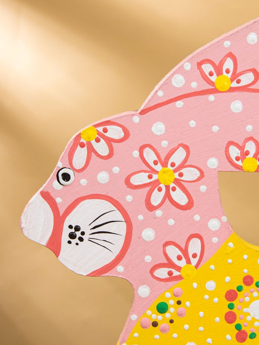 Сувенир «Заяц», 25×6×35 см, МДФ