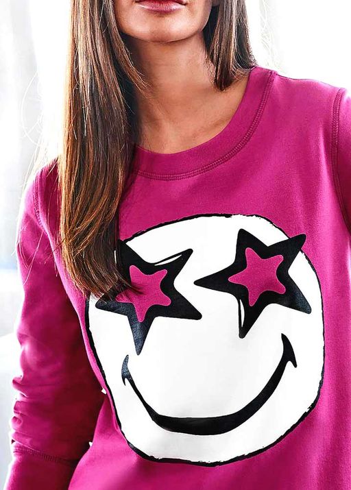 Толстовка, ярко-розовая - Linea tesini фото 5