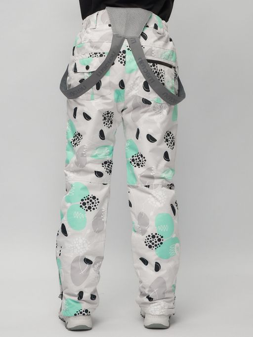 Горнолыжный костюм женский серого цвета 02302-1Sr - Chunmai фото 27