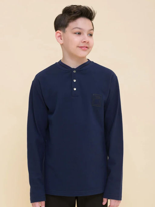 PELICAN, джемпер для мальчиков, Темно-синий  фото 4