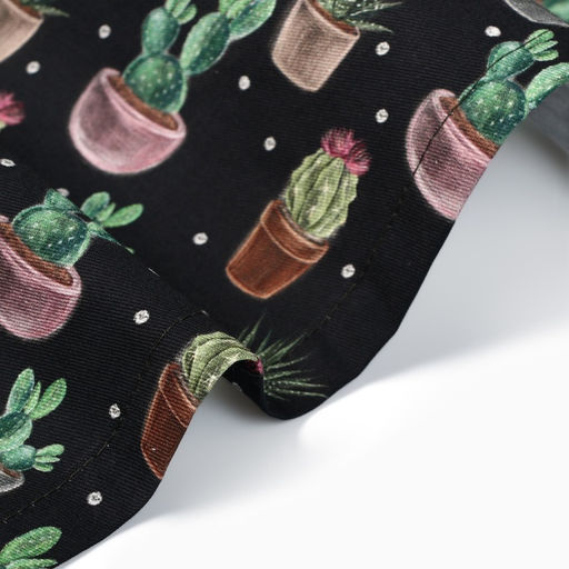 Скатерть «Этель» Succulents, 146×180 см, 100% хлопок, саржа 190 г/м²