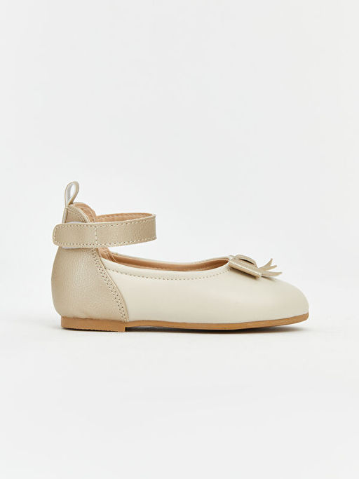 Fiyonklu C?rt C?rt Kapamal? K?z ?ocuk Babet