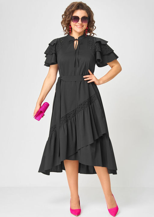 Платье EVA GRANT 7297 черный