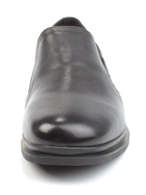 03-DCO100-1P BLACK Лоферы женские (натуральная кожа)