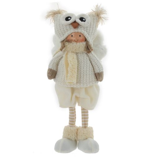 Игрушка набивная "Девочка/Мальчик", L18 W11 H39 см, 2в.