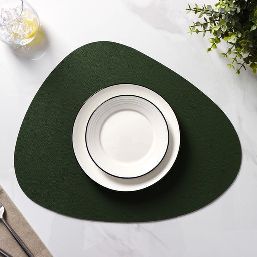 Набор салфеток сервировочных на стол Доляна Тэм, 4435 см, 4 шт, цвет зелёный  фото 2