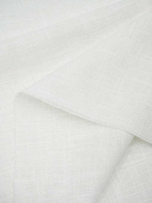 Крапива Рами (Ramie)-диагональ, цв.Белый, ш.1.4м, крапива-100%, 230гр/м.кв - Купава фото 9