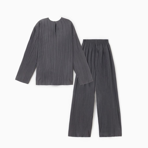 Костюм женский (блуза, брюки) MIST Classic collection, размер 44-46, цвет графит