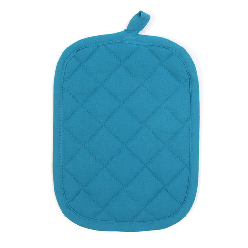 Набор кухонный Этель, цв. синий: варежка-прихватка 18х26 см, прихватка 18х21 см  фото 4