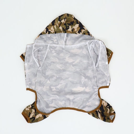 Комбинезон для собак, демисезонный с подкладом, размер L (ДС 32, Ог 48 см), камуфляжный - Simaland фото 12