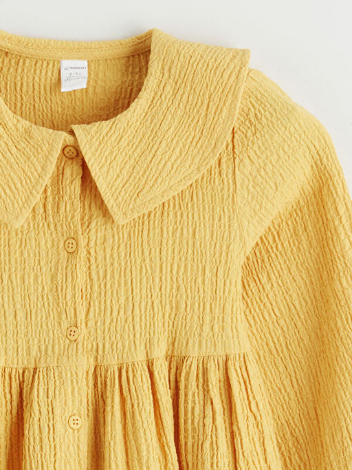 Bebe Yaka F?rf?rl? K?z ?ocuk Elbise