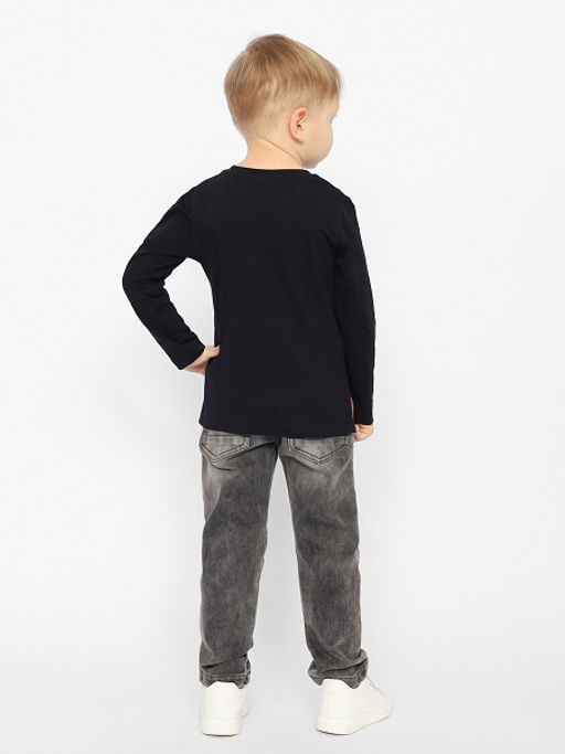 CRB wear/CWKB 63233-22-328 Джемпер для мальчика,черный/Ex.Cherubino  фото 4