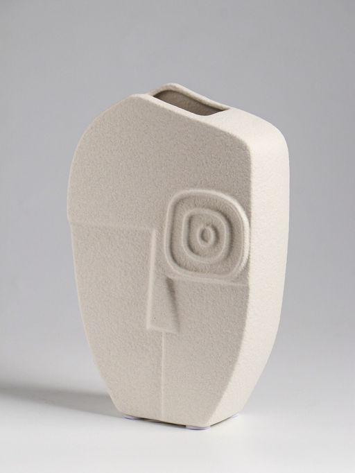 Ваза «Ачиль», 20.5×13 см, керамика, белая