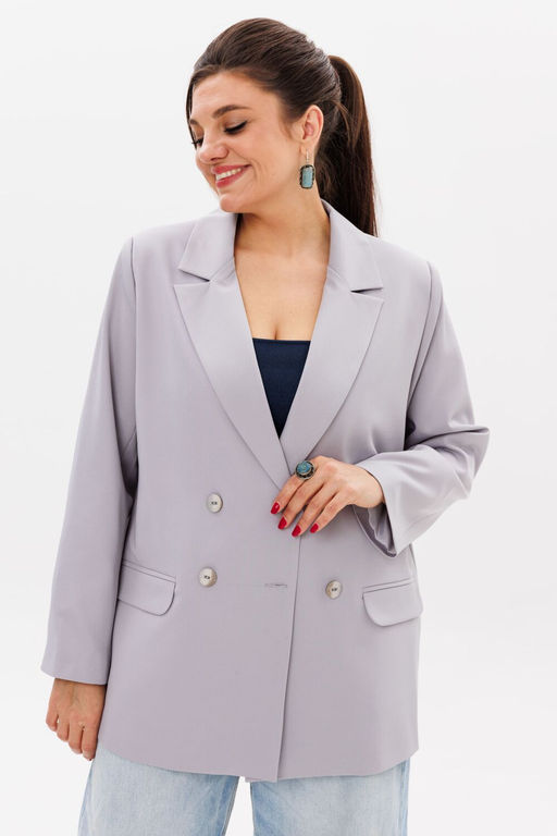 Жакет ANELLI 1373 серый