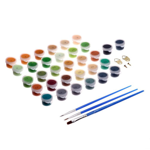 Картина по номерам на холсте с подрамником Леопард 40 50 см - Школа талантов фото 6