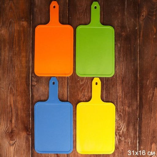 Доска разделочная 31x16х0.3 см / T-715 /уп 120/ - Галеонтрейд фото 5