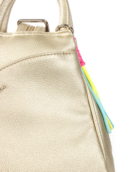 LACCOMA рюкзак Кэрри-золотистый эко кожа хлопок