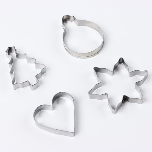 Формы для выпечки новогодние Волшебные петельки, 4 шт.