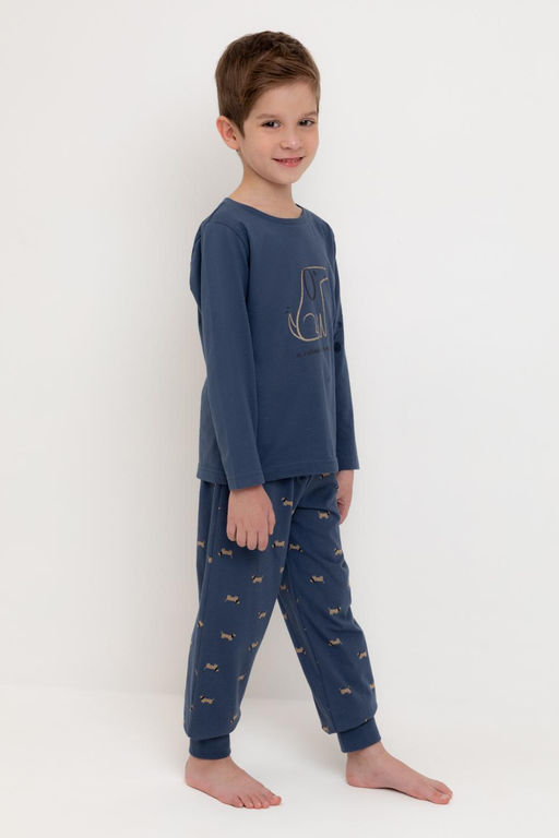 К 1606/грозовая туча,таксы пижама д/дет яс