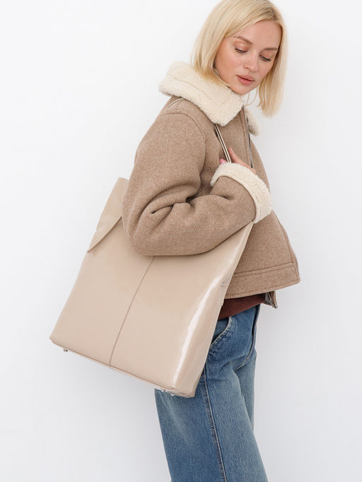 Сумка 5763P apricot Polina&Eiterou