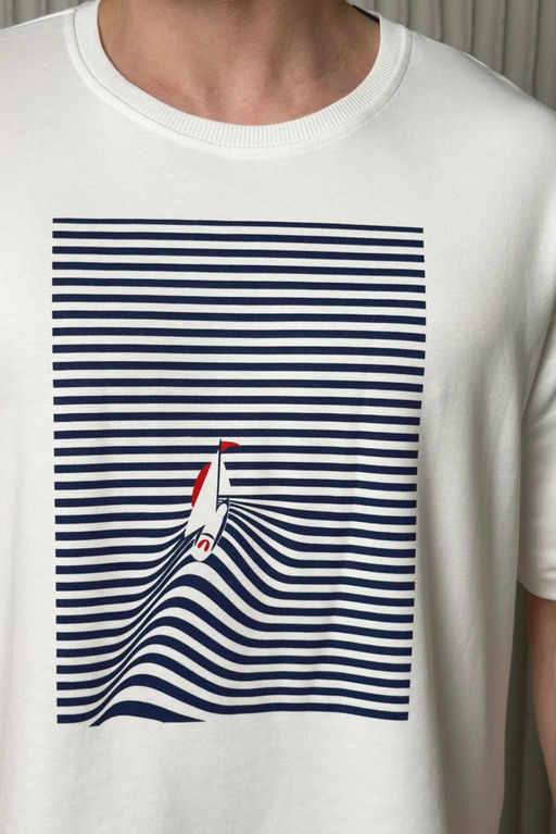 ФУТБОЛКА МУЖСКАЯ арт. 1900M-20295.1F-921.1013 - Almando melado фото 2