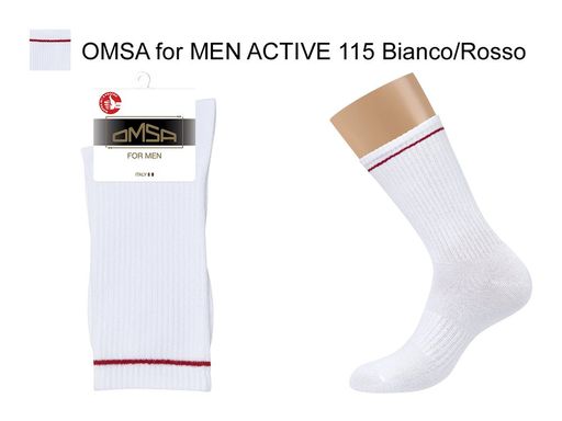 OMSA ACTIVE 115 - bianco/rosso  фото 5