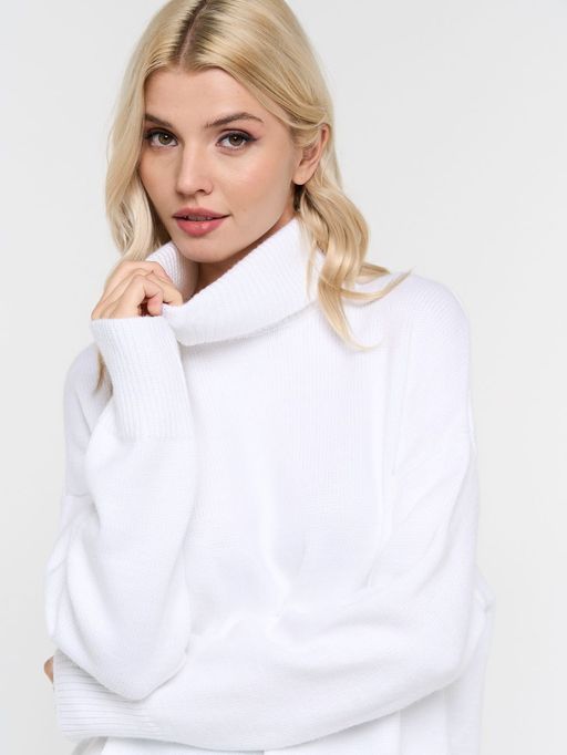 Свитер женский 7232-40164. 0501 белый