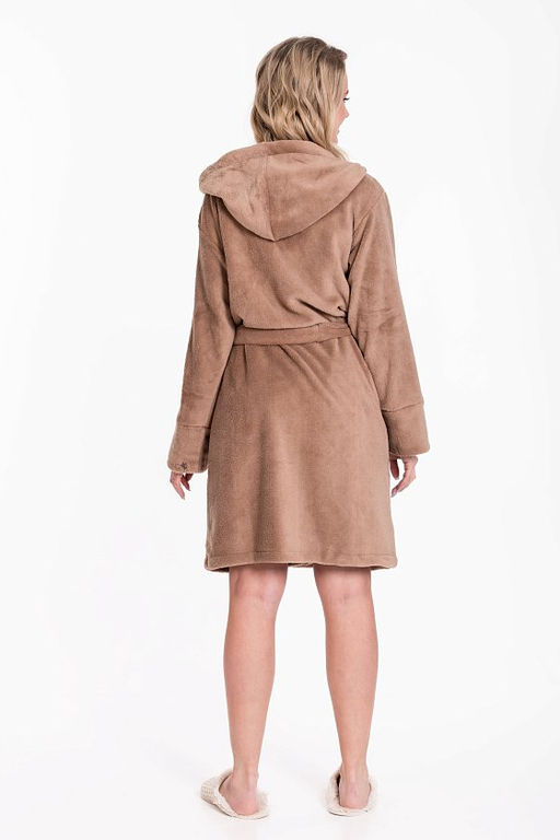 Халат М324277а коричневый - Елена фото 4
