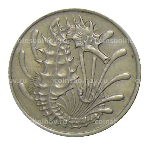 10 центов 1968 года Сингапур