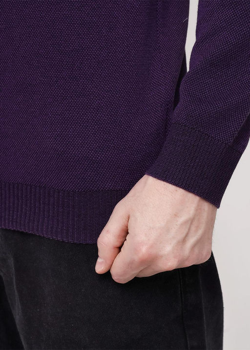 CLE Джемпер муж. 654350ха т.фиолетовый - Clever wear фото 4