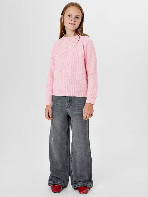 Джемпер для девочек розовый