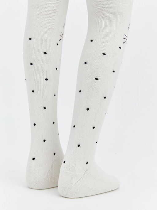 Desenli K?z ?ocuk K?lotlu ?orap