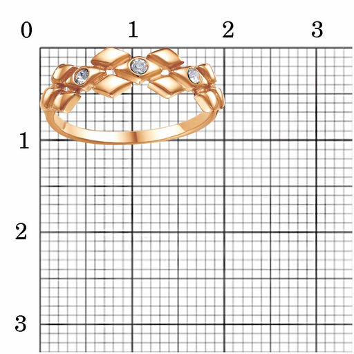 КОЛЬЦО 24615045ч - Красная пресня фото 2