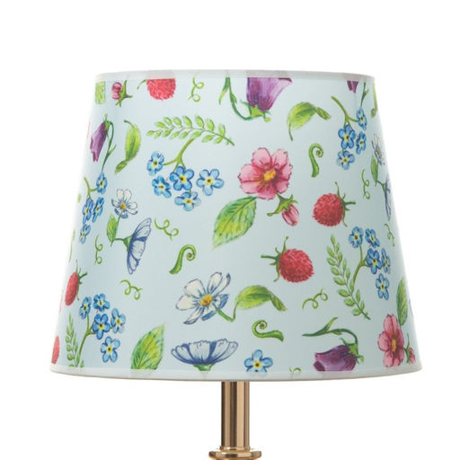 Абажур для светильника универсальный BayerLux «Мелкие цветы», Е27/Е14, 24×24×19 см