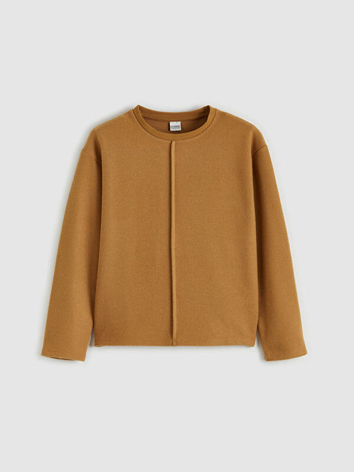 Bisiklet Yaka K?z ?ocuk Ti??rt