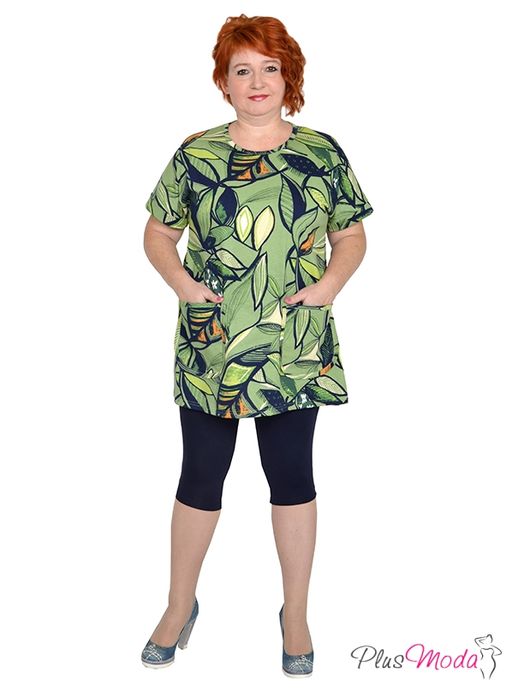 Туника Модель №1214 размеры 44-84 - Plusmoda фото 6