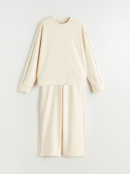 Bisiklet Yaka K?z ?ocuk Soft Touch E?ofman Tak?m