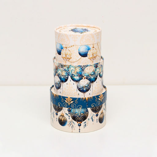 Набор подарочных новогодних коробок 3 в 1 «Чудес в Новом году», 16×10, 14×9, 13×8.5 см