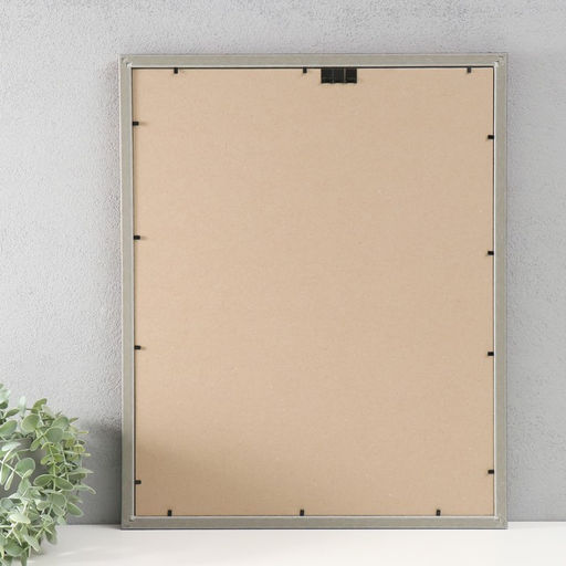 Фоторамка пластик "Винтаж" 40х50 см, карельская береза (пластик)