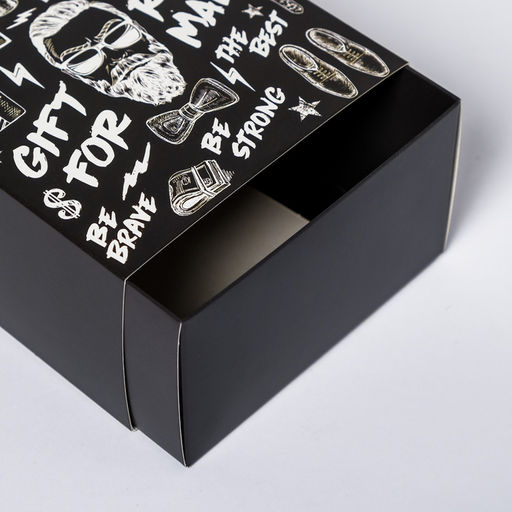 Коробка складная Gift for real man, 14 14 8 см