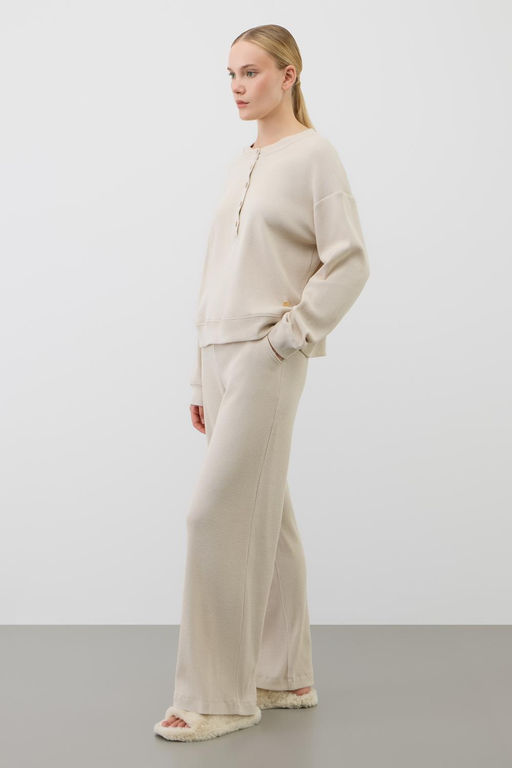 Е 20199/бежевый пижама жен - Very neat фото 4