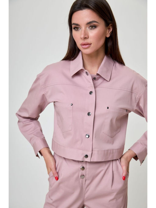 Брюки ANELLI 948 розовый кизил фото 4