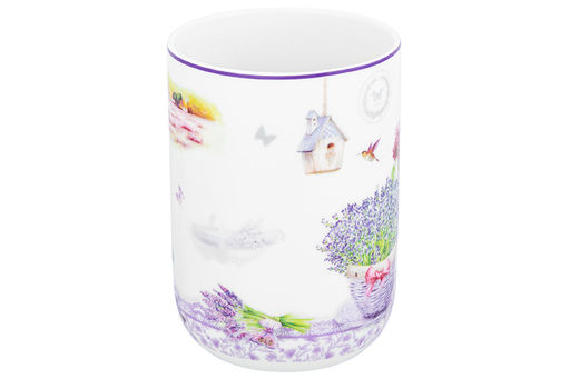 Кружка 400 мл 11,5*7,5*10,5 cм "Лаванда" NEW BONE CHINA