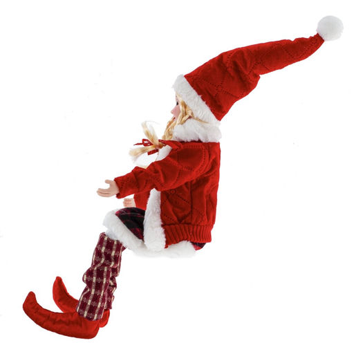 Игрушка набивная "Эльф", L15 W10 H60 см, 2в.