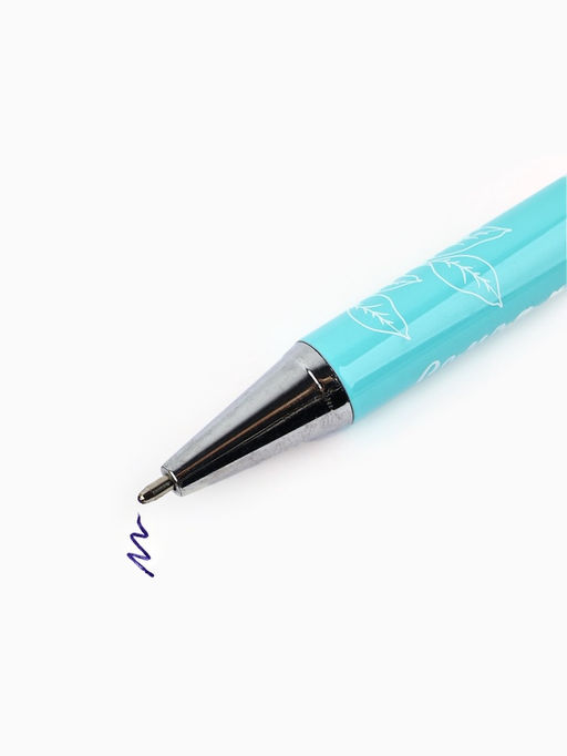 Ручка шариковая, синяя паста металлический корпус в коробке, 1.0 мм С 8 МАРТА